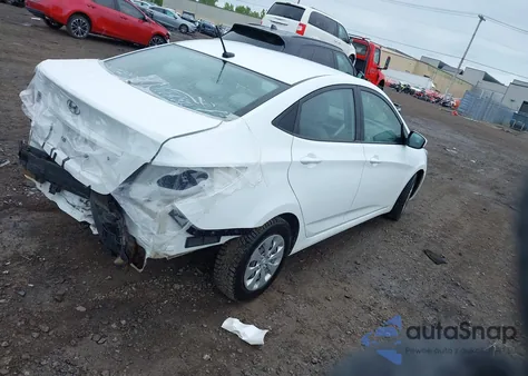 2017 Hyundai Accent Se z USA, uszkodzony, nr VIN KMHCT4AE5HU314572